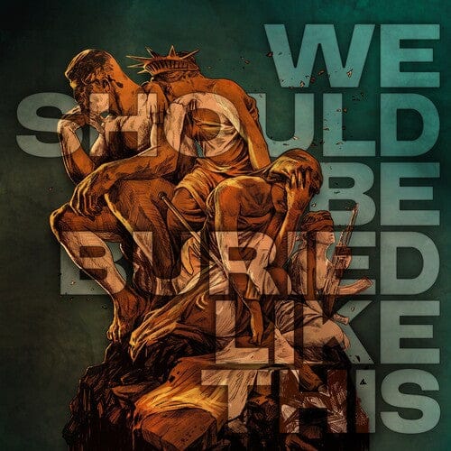 Out of Line Music > Vinyl Records Bloodred Hourglass - We Should Be Buried Like This - Orange/ Green (Colored Vinyl, Orange, Green, Splatter) 4260639464314 OTOF1431.1