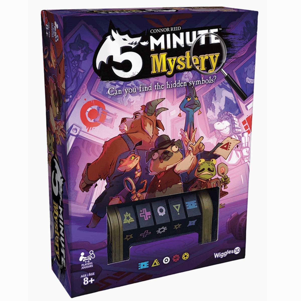 Outset Games and Cobble Hill Puzzles Board Games > Large Box Games 5 Minute Mystery (New Edition) - Cooperative Deduction Game 824284500243