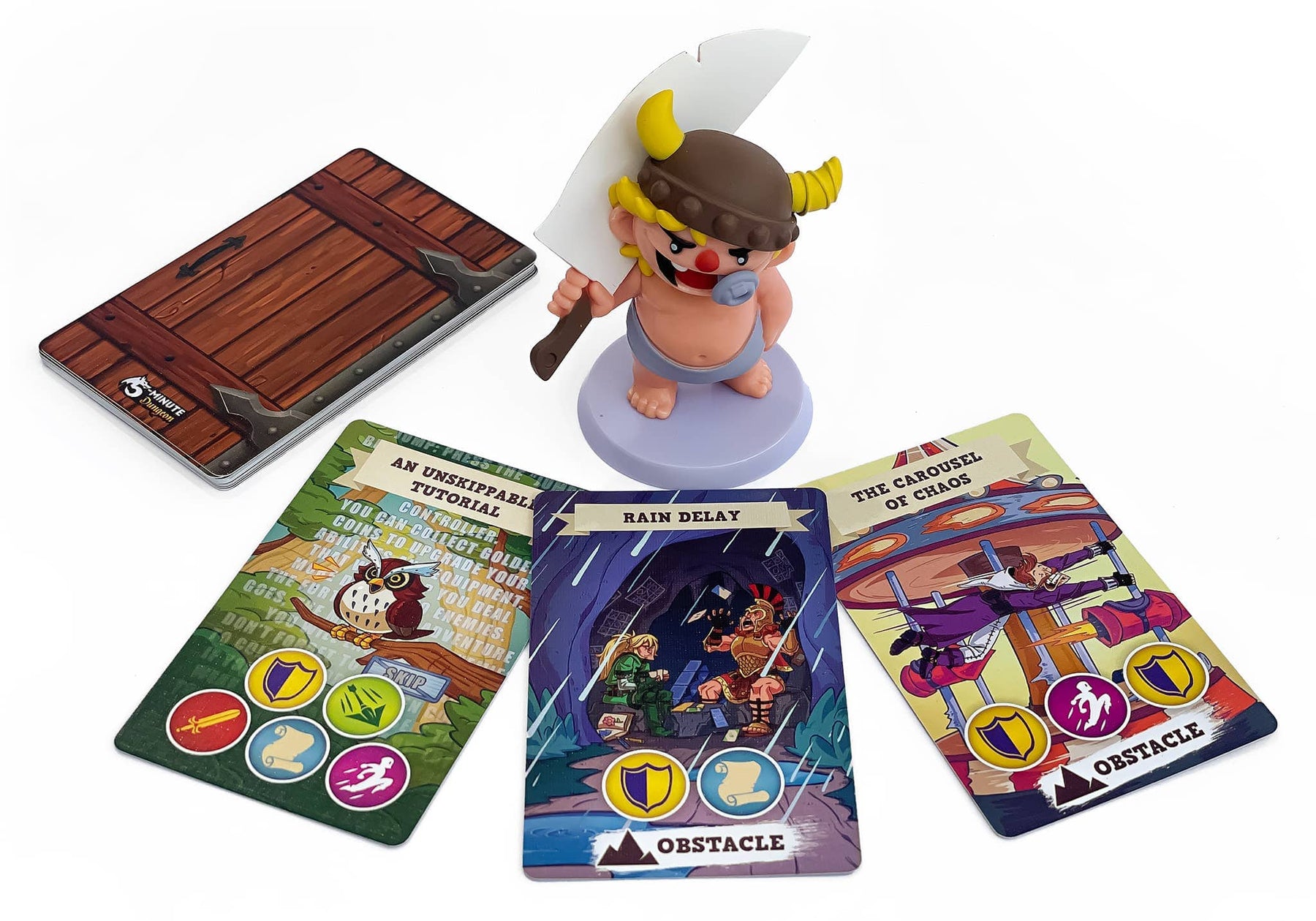 Outset Games and Cobble Hill Puzzles Miniatures > Other Miniatures 5 Minute Dungeon: Baby Barbarian Expansion 824284500168 W3D-50016