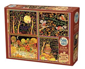 Outset Games and Cobble Hill Puzzles Puzzles > Jigsaw Puzzles Autumn Reflections 275pc Puzzle 625012480314 48031