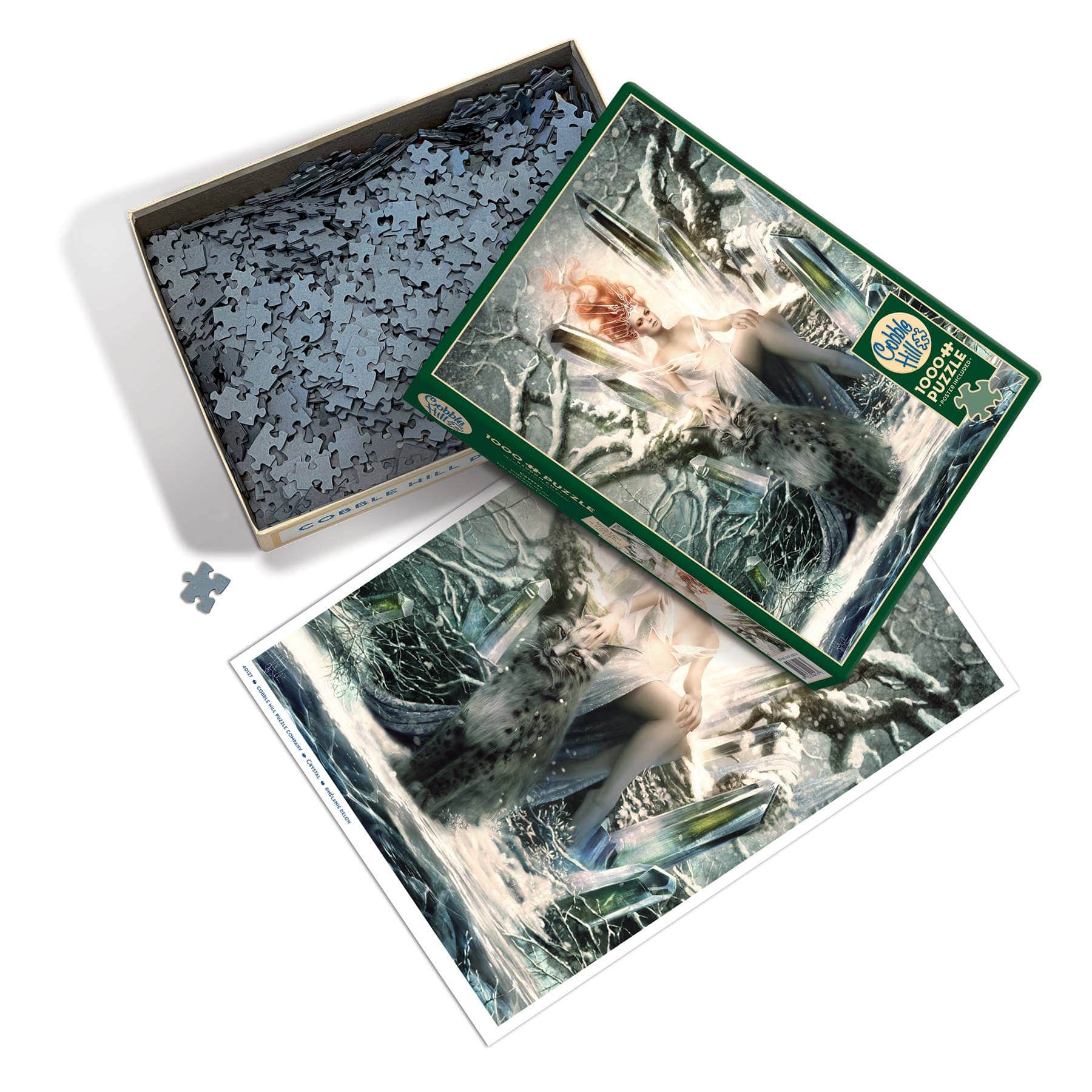 Outset Games and Cobble Hill Puzzles Puzzles > Jigsaw Puzzles Crystal 1000pc puzzle 625012401272 40127