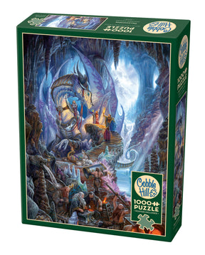 Outset Games and Cobble Hill Puzzles Puzzles > Jigsaw Puzzles Dragonforge 1000pc puzzle 625012401357 40135