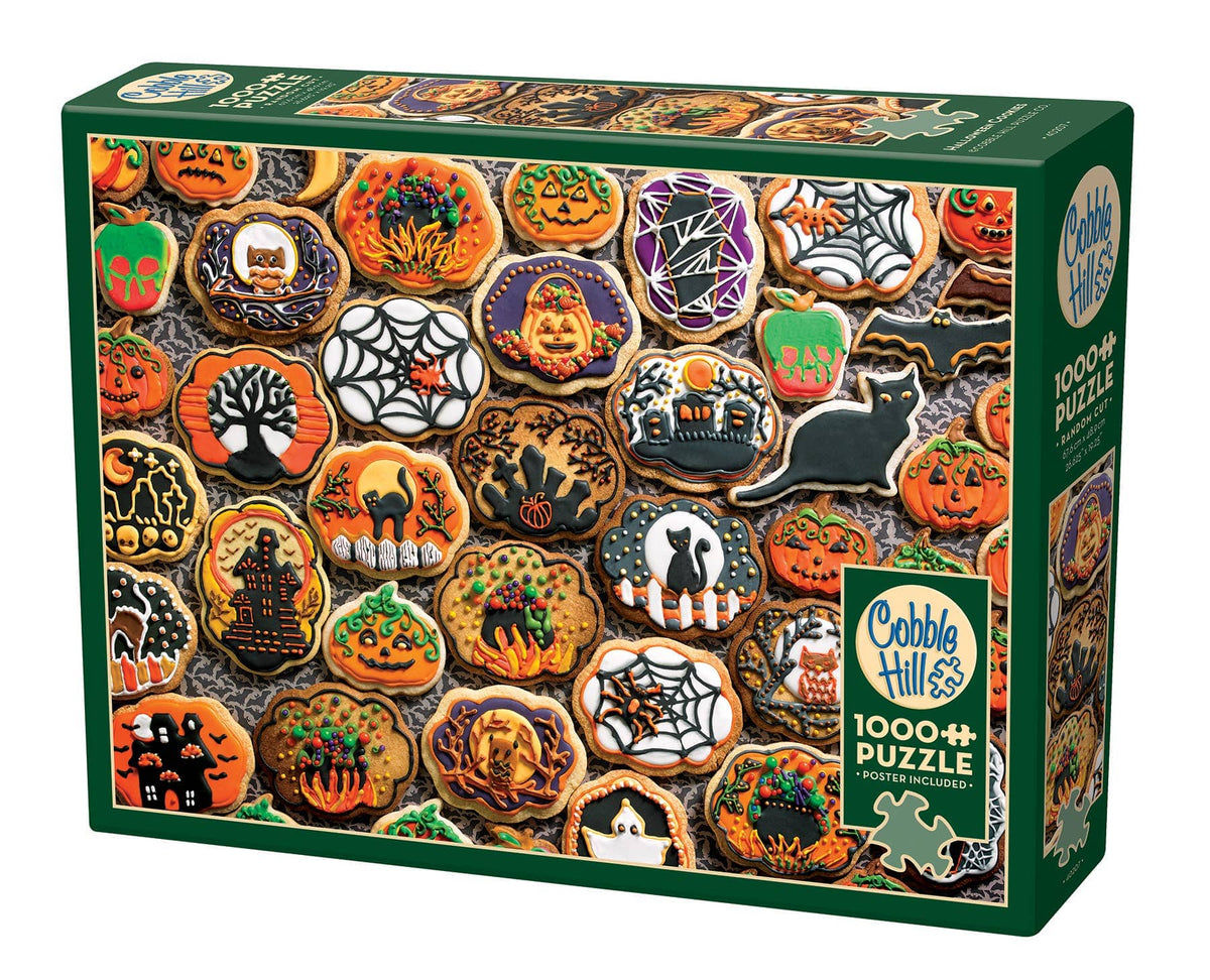 Outset Games and Cobble Hill Puzzles Puzzles > Jigsaw Puzzles Halloween Cookies 1000pc puzzle 625012402071 40207