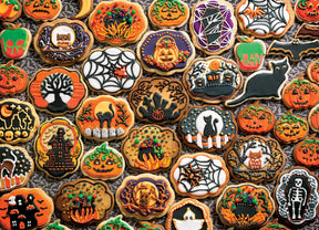 Outset Games and Cobble Hill Puzzles Puzzles > Jigsaw Puzzles Halloween Cookies 1000pc puzzle 625012402071 40207