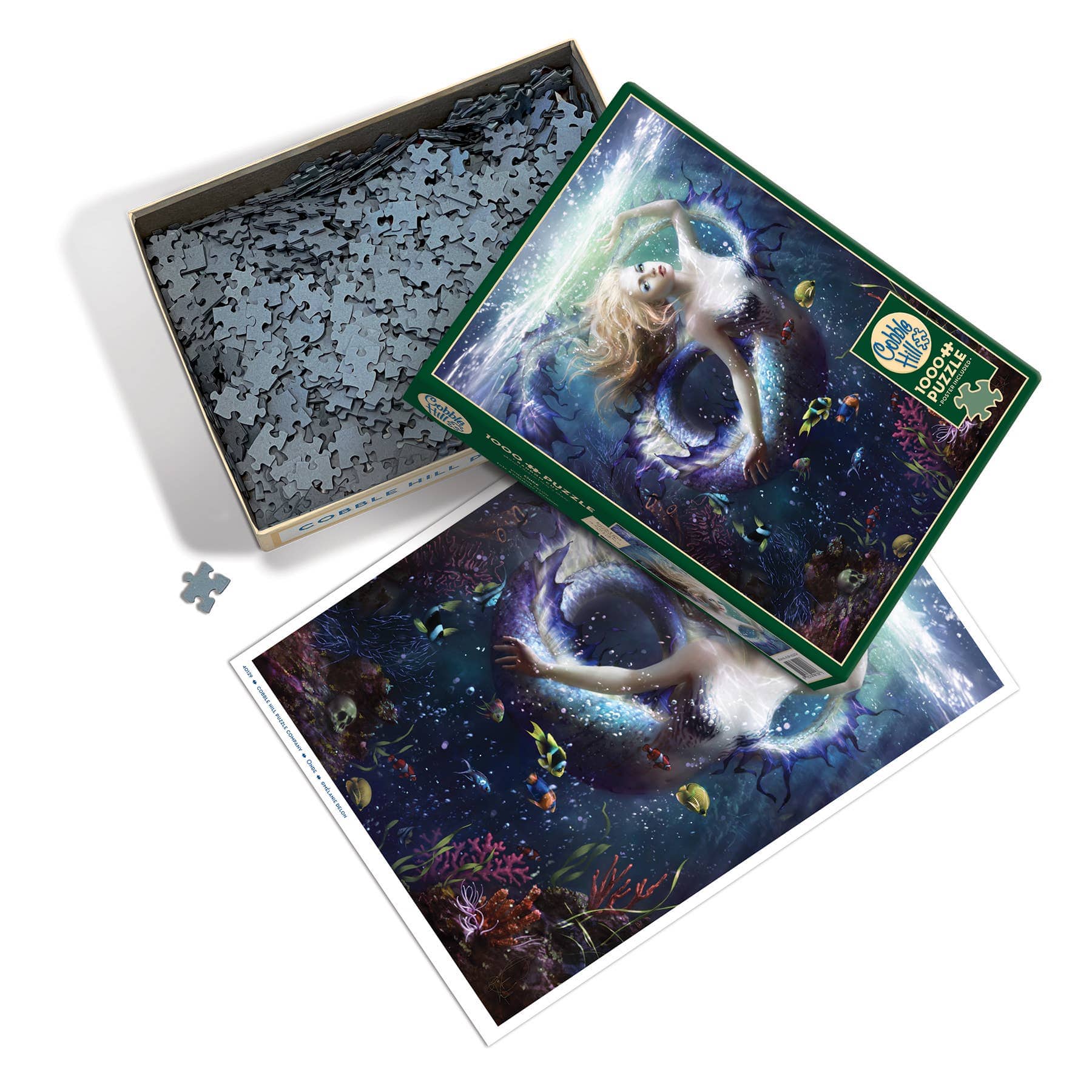 Outset Games and Cobble Hill Puzzles Puzzles > Jigsaw Puzzles Onde 1000pc puzzle 625012401296 40129