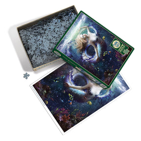 Outset Games and Cobble Hill Puzzles Puzzles > Jigsaw Puzzles Onde 1000pc puzzle 625012401296 40129