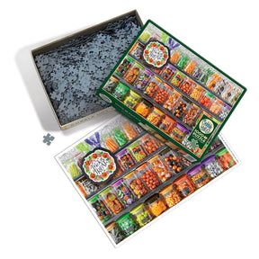 Outset Games and Cobble Hill Puzzles Puzzles > Jigsaw Puzzles Trick or Treat 1000pc puzzle 625012400091 40009