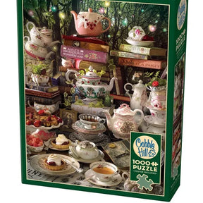 Outset Games and Cobble Hill Puzzles Puzzles > Jigsaw Puzzles We're All Mad Here 1000pc Puzzle 625012401142 40114