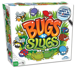 Outset Media Board Games > Large Box Games Bugs 'N' Slugs 625012133463 13346