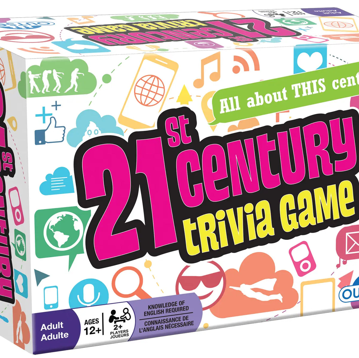 Outset Media Board Games > Party Games 21st Century Trivia Card Game 625012133494 13349