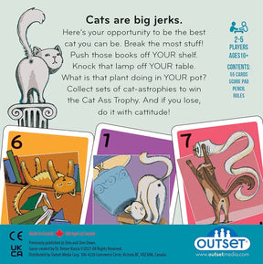 Outset Media Board Games > Small Box Games Cat Ass Trophy 625012116015 11601