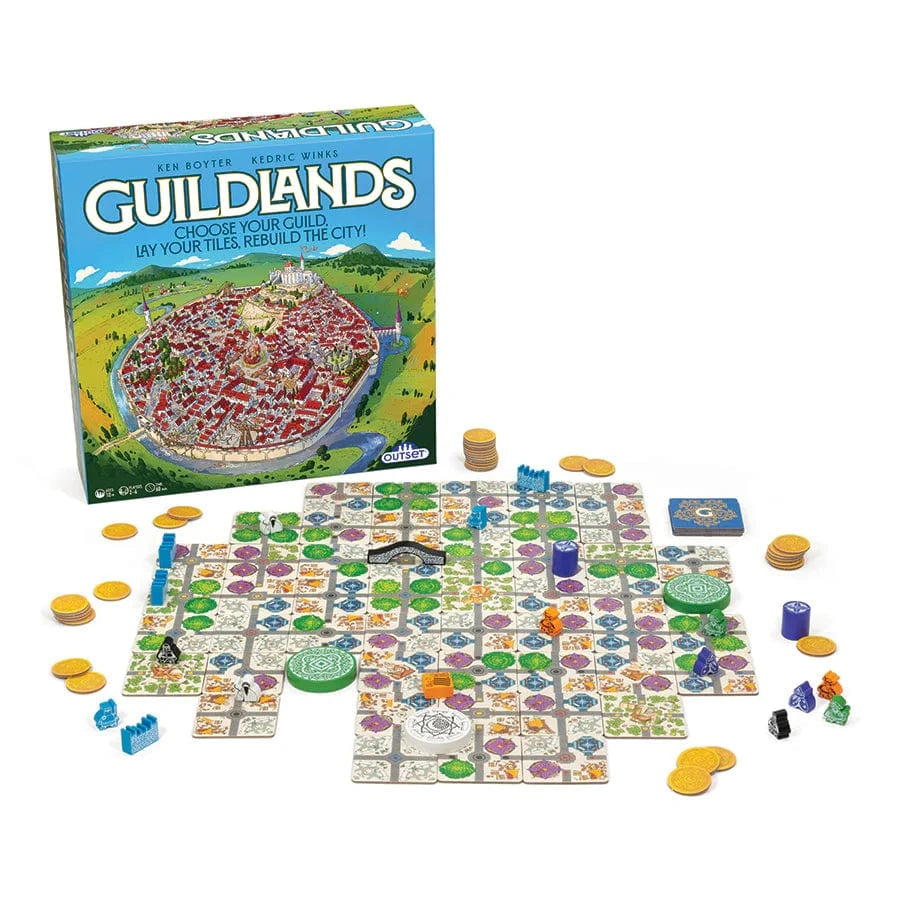 Outset Media Board Games > Small Box Games Guildlands 625012193900 19390