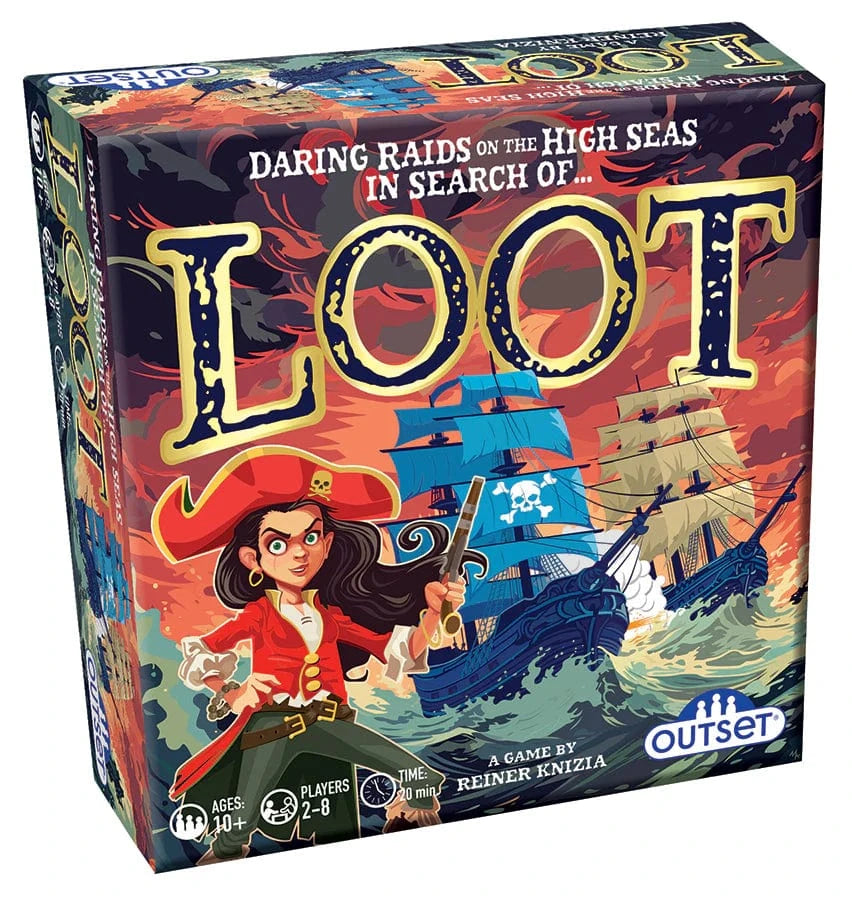 Outset Media Board Games > Small Box Games Loot 625012140010 14001