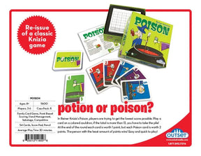 Outset Media Board Games > Small Box Games Reiner Knizia's Poison 625012116008 11600
