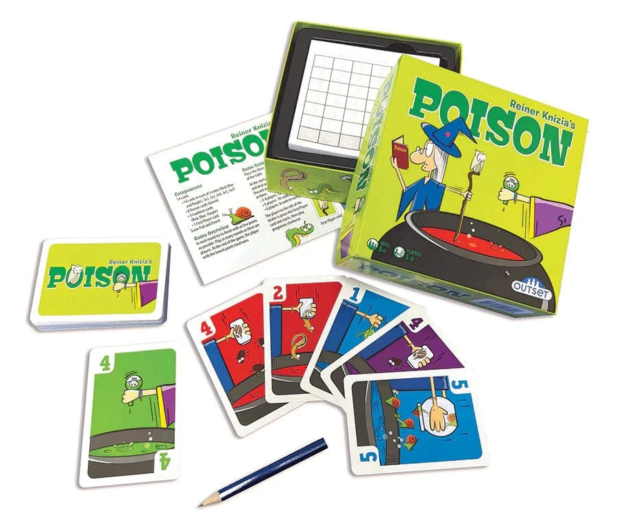 Outset Media Board Games > Small Box Games Reiner Knizia's Poison 625012116008 11600
