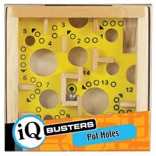 Outset Media Puzzles > Hand Puzzles Pot Holes IQ Busters: Labyrinth 625012021661