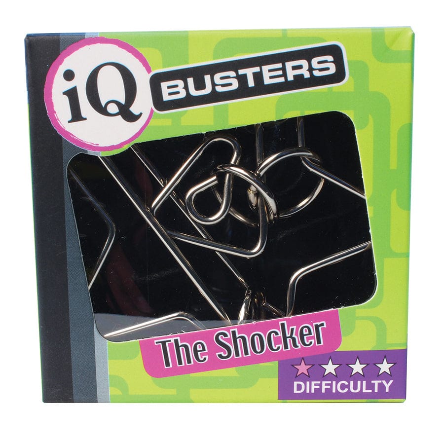 Outset Media Puzzles > Hand Puzzles Shocker Puzzle IQ Busters: Wire Puzzle