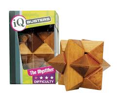 Outset Media Puzzles > Hand Puzzles The Mystifier Puzzle IQ Busters: Wooden Puzzle 625012021180