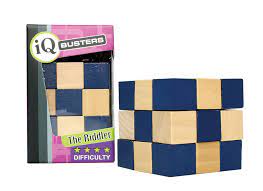 Outset Media Puzzles > Hand Puzzles The Riddler Puzzle IQ Busters: Wooden Puzzle 625012021180