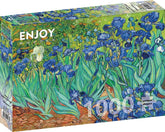 Outset Media Puzzles > Jigsaw Puzzles Enjoy Puzzle: 1000pc Ribbon Cut - Van Gogh, Irises 5949194011858 E-1185