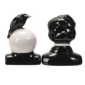Pacific Giftware Decor > Other Decor Pacific Giftware: Edgar Allen Poe Salt & Pepper Halloween Shaker Set 726549152665 15266