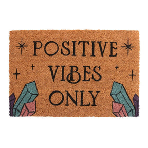 Pacific Giftware Home > Doormats Positive Vibes Only Doormat Home Decor 726549155208 15520