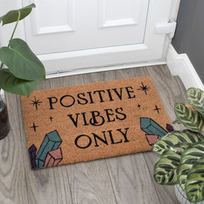 Pacific Giftware Home > Doormats Positive Vibes Only Doormat Home Decor 726549155208 15520