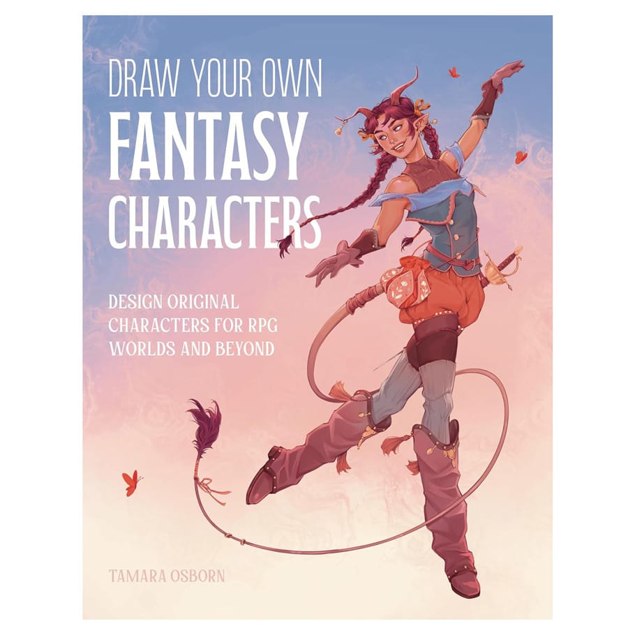 Page Street Publishing Books > RPG Draw Your Own Fantasy Characters 9798890034250 PST34250