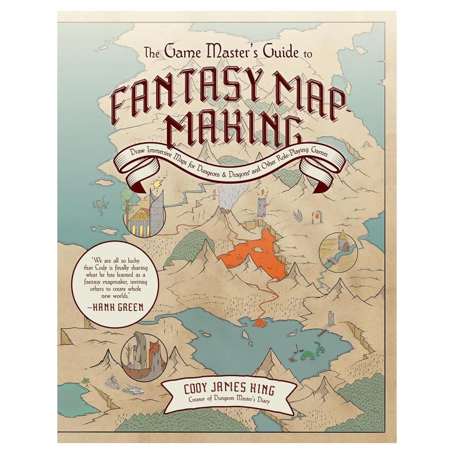 Page Street Publishing Tabletop Games > Role-Playing Games > Accessories Game Master's Guide to Fantasy Mapmaking 9798890032065 PST32065
