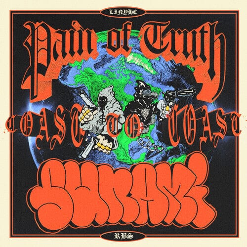 Pain of Truth Music > Vinyl Records Pain of Truth - Coast to Coast - Half Doublemint Green/ Half Blue [Explicit Content] (Colored Vinyl, Green, Blue) 843563188101 DZEB98.1