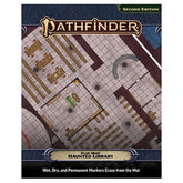 Paizo Inc Game Supplies > Playmats Pathfinder 2E: Flip-Mat: Haunted Library 9781640788305 PZO11043-FM