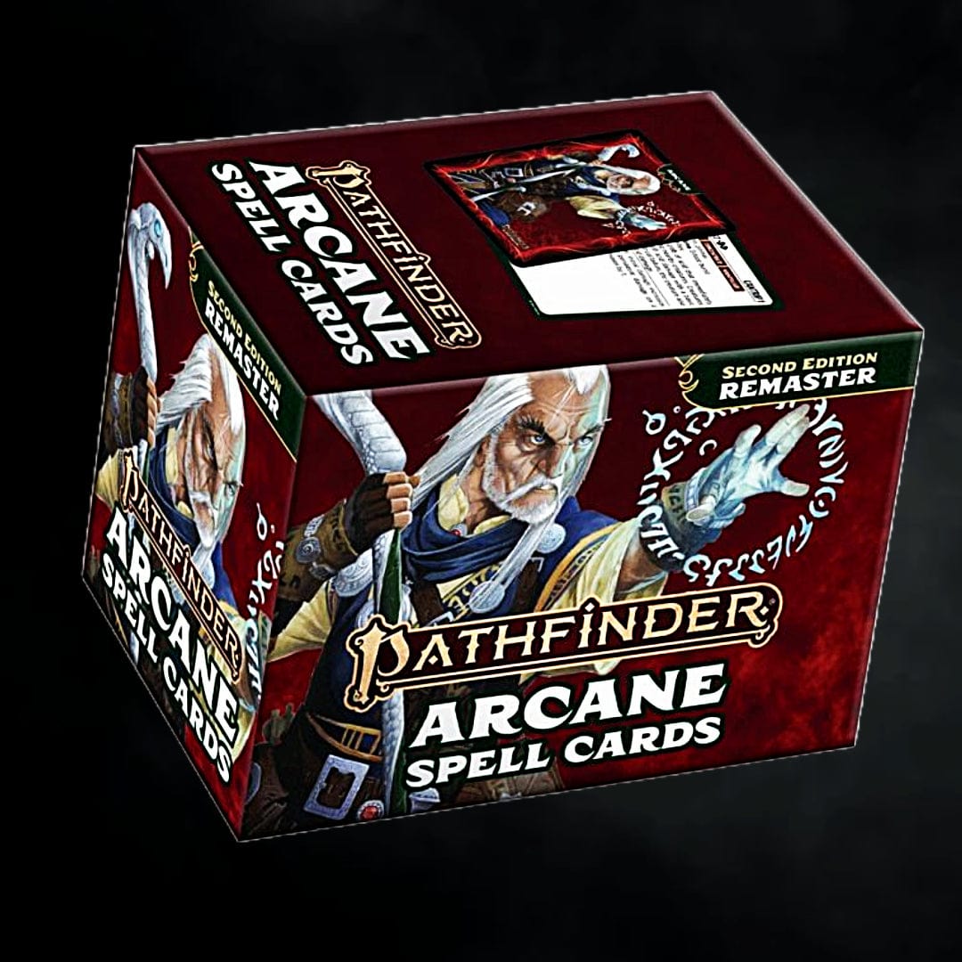 Paizo Inc Non-Collectible Card Pathfinder 2E: Arcane Spell Cards (Remastered) 9781640786127 PZO10003-MC