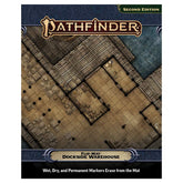 Paizo Inc Tabletop Games > Role-Playing Games > Accessories Pathfinder 2E: Flip-Mat - Dockside Warehouse 9781640788060 PZO11040-FM