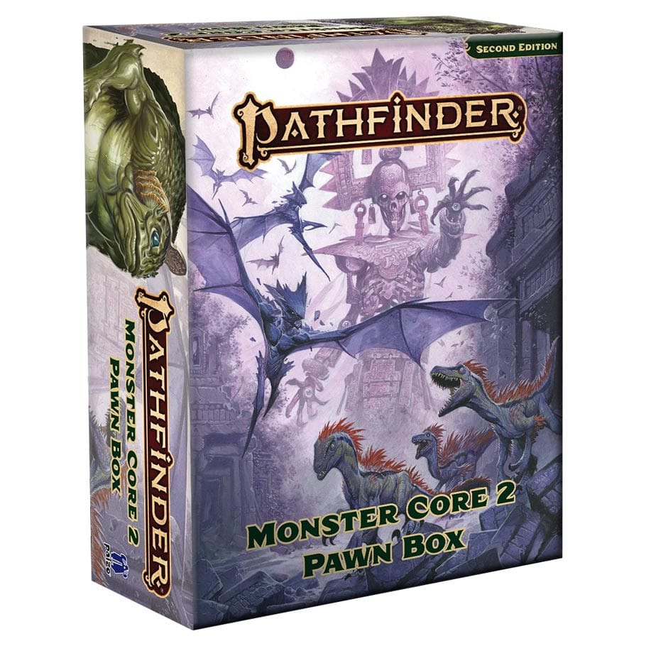 Paizo Inc Tabletop Games > Role-Playing Games > Accessories Pathfinder 2E: Monster Core 2 Pawn Box 9781640787827 PZO10013-MC