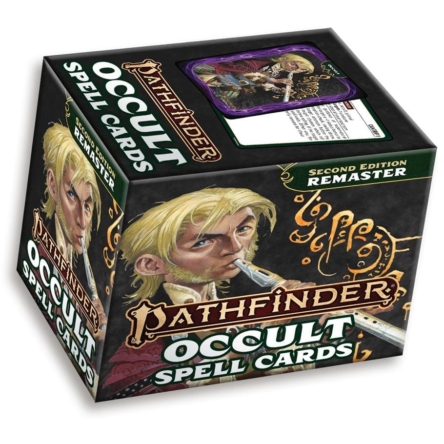 Paizo Inc Tabletop Games > Role-Playing Games > Accessories Pathfinder 2E: Occult Spell Cards (Remastered) 9781640786158 PZO10006-MC