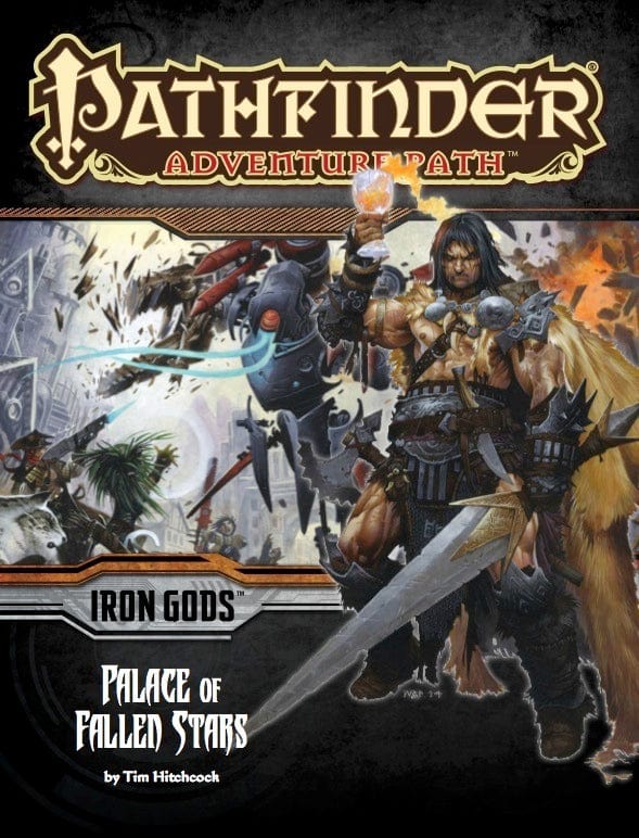 Paizo Inc Tabletop Games > Role-Playing Games > Accessories Pathfinder Adventure Path #89: Palace of Fallen Stars (Iron Gods 5 of 6) 9781601257116 PZO9781601257116