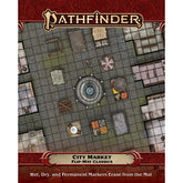Paizo Inc Tabletop Games > Role-Playing Games > Accessories Pathfinder Flip-Mat Classics: CITY MARKET 9781640782174 PZO31028