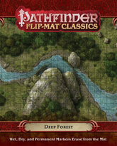 Paizo Inc Tabletop Games > Role-Playing Games > Accessories Pathfinder Flip-Mat Classics: Deep Forest 9781640781283 PZO31024
