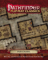 Paizo Inc Tabletop Games > Role-Playing Games > Accessories Pathfinder Flip-Mat Classics: Pub Crawl 9781640780583 PZO31016