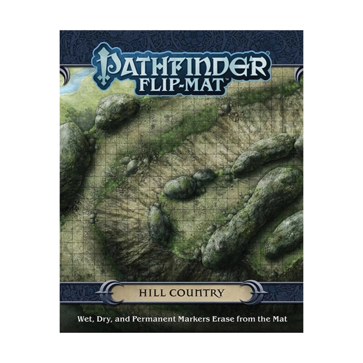 Paizo Inc Tabletop Games > Role-Playing Games > Accessories Pathfinder Flip-Mat: Hill Country 9781640781139 PZO31023