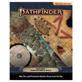 Paizo Inc Tabletop Games > Role-Playing Games > Accessories Pathfinder Flip-Mat: Temples Multi-Pack 9781640785649 PZO11011-FM