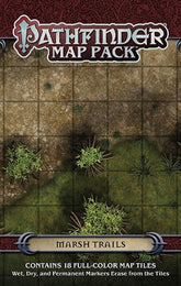 Paizo Inc Tabletop Games > Role-Playing Games > Accessories Pathfinder Map Pack: Marsh Trails 9781601258021 PZO4059