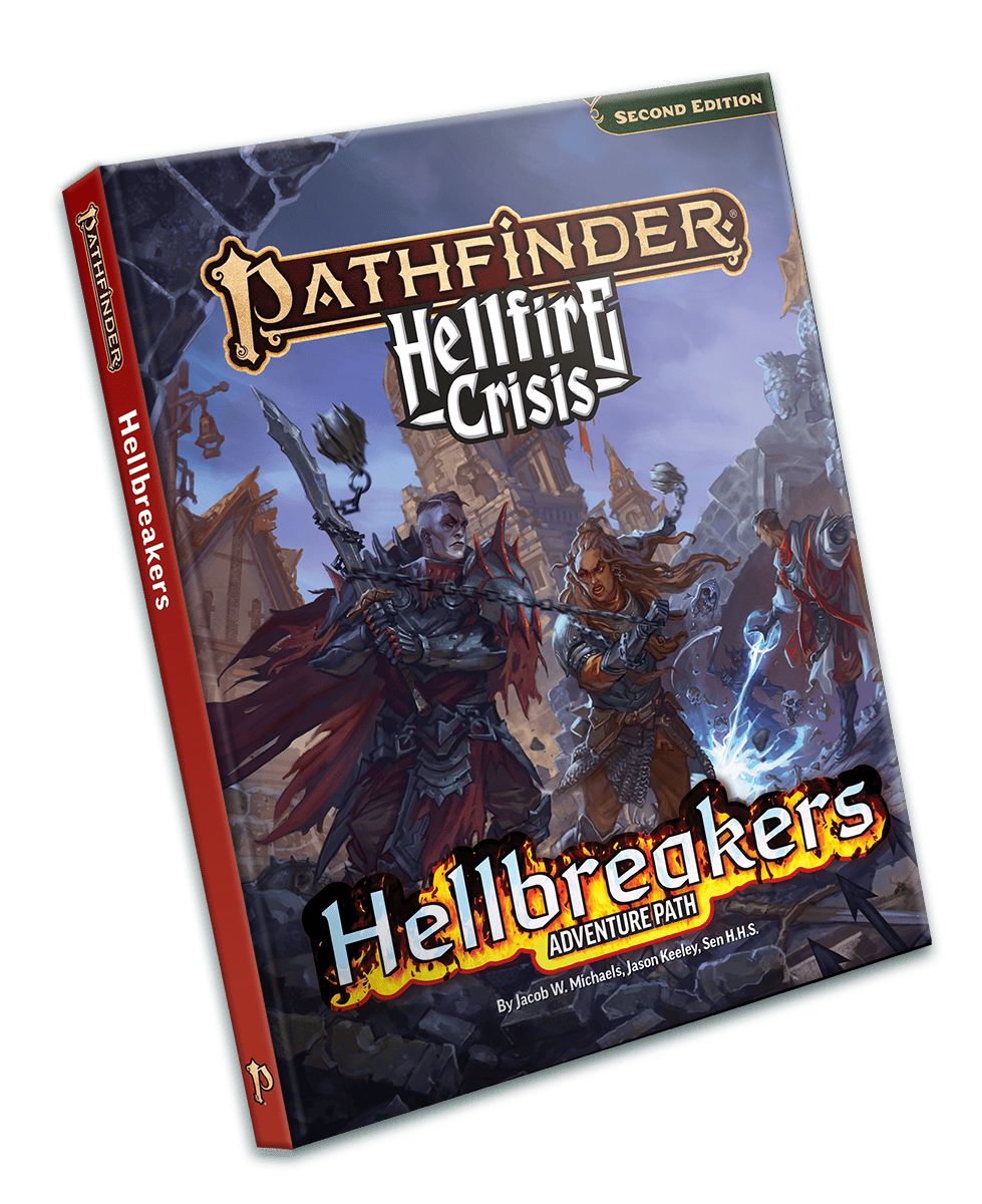 Paizo Inc Tabletop Games > Role-Playing Games > Expansions Pathfinder 2E: Adventure Path - Hellbreakers 9781640787698 PZO15222-HC