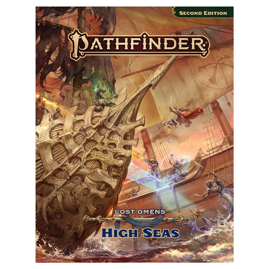 Paizo Inc Tabletop Games > Role-Playing Games > Expansions Pathfinder 2E: Lost Omens High Seas 9781640788046 PZO13009-HC