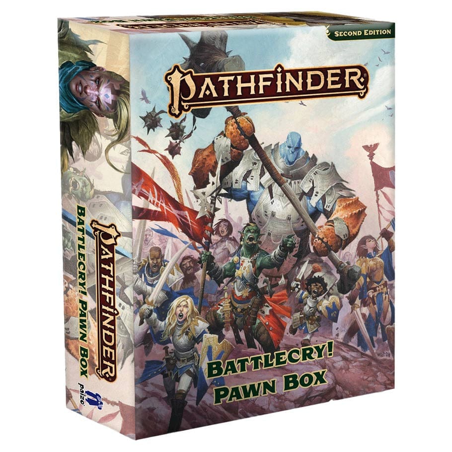 Paizo Inc Tabletop Games > Role-Playing Games Pathfinder 2E: Battlecry! Pawn Box 9781640787445 PZO10012-MC