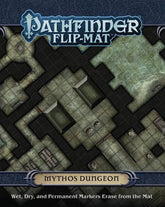 Paizo Inc Tabletop Games > Role-Playing Games Pathfinder Flip-Mat: Mythos Dungeon 9781601258953 PZO30076