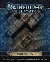 Paizo Inc Tabletop Games > Role-Playing Games Pathfinder Flip-Mat: Sunken City 9781601259929 PZO30087