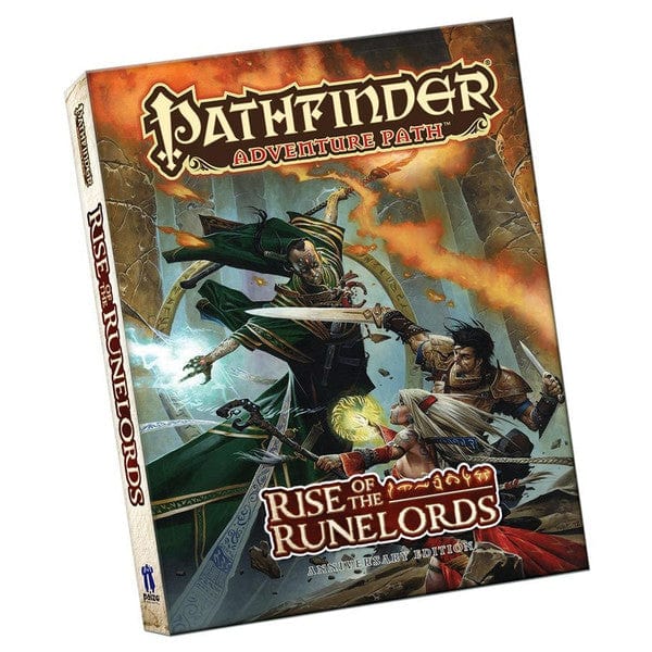 Paizo Inc Tabletop Games > Role-Playing Games Pathfinder RPG: Adventure Path: Rise of the Runelords Anniversary Pocket Edition 9781640782068 PZO1002-PE