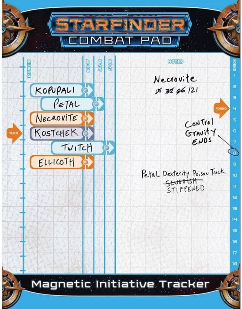 Paizo Publishing Game Supplies > Other Game Supplies Starfinder RPG: Combat Pad 9781601259851 PZO 7106