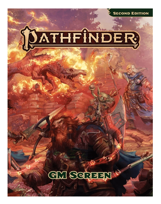 Paizo Publishing Tabletop Games > Role-Playing Games > Accessories Pathfinder RPG: Core GM Screen (P2) 9781640785694 PZO 10001-MC